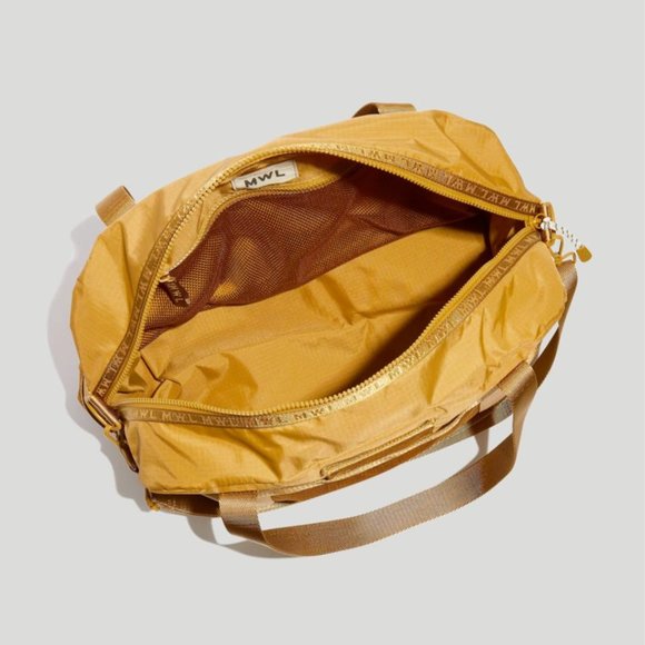 NWT MWL (Re)sourced Ripstop Nylon Duffle Bag, Toffee - Picture 2 of 6